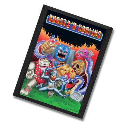Ghost'N'Goblins Pixel Frames Plax