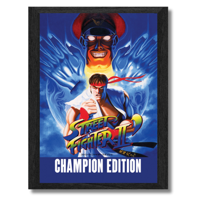 Cadre lenticulaire Street fighter 2 Champion Edition - Pixel Frames Plax